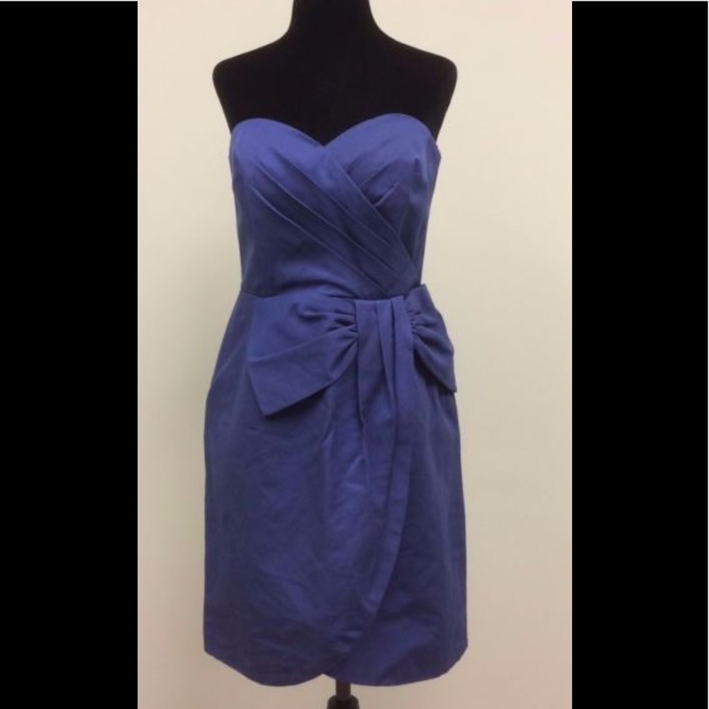 H&M sweetheart Strapless dress with bow detail - Picture 1 of 5